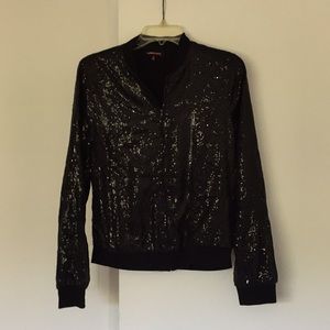Black sequin jacket